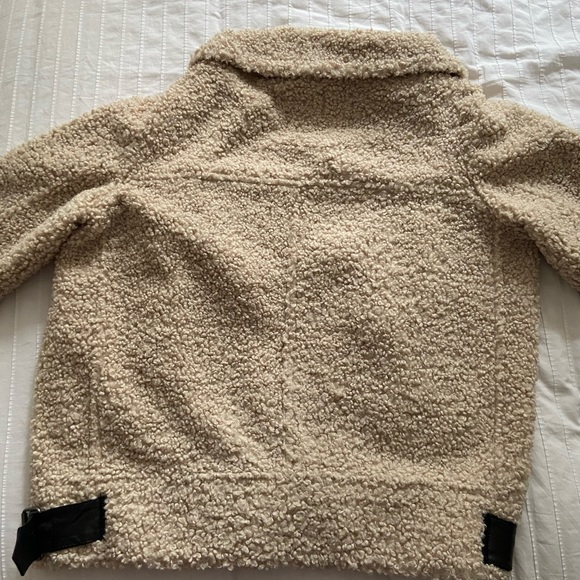 Beige teddy bear jacket - Picture 6 of 7